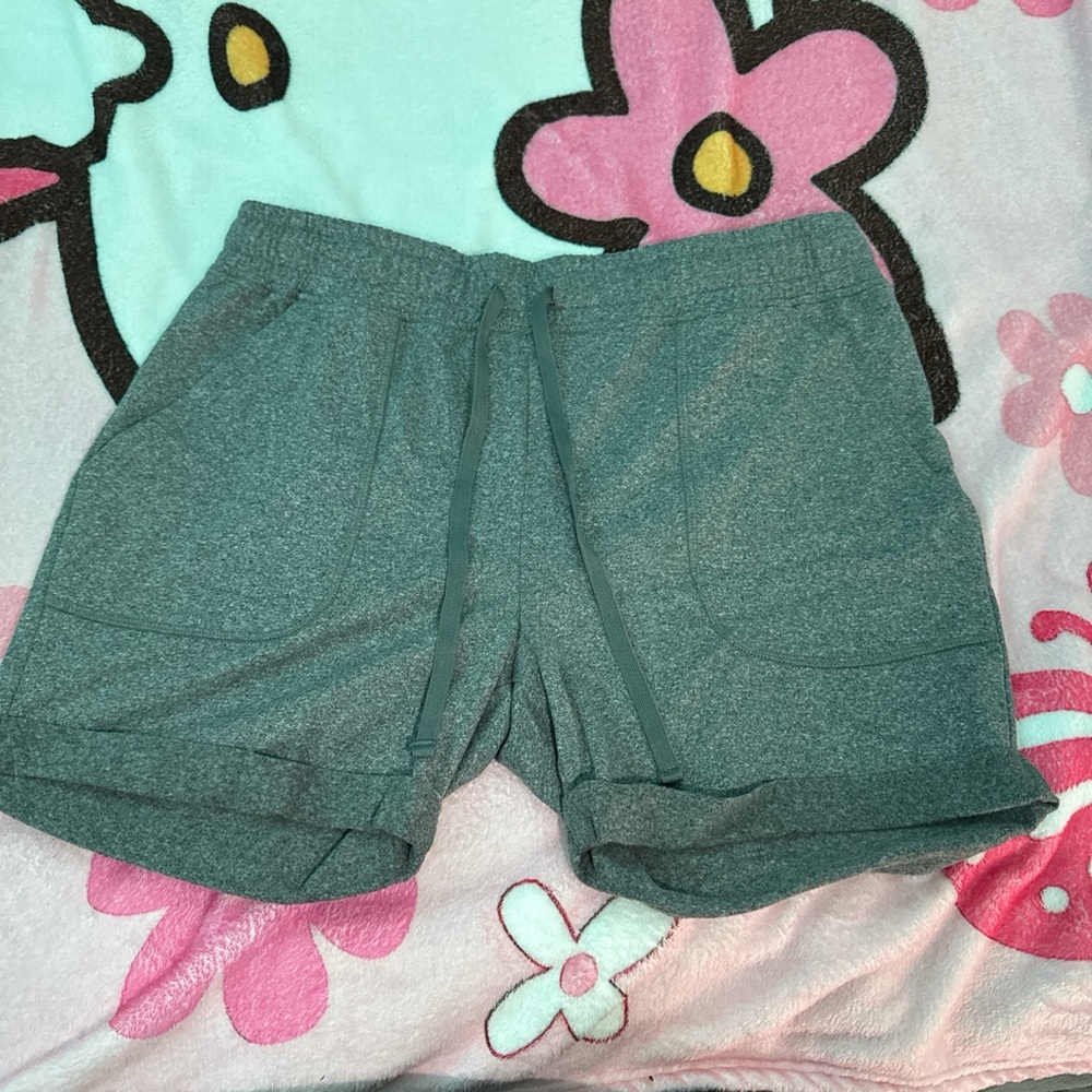 Women's Gray Casual Shorts